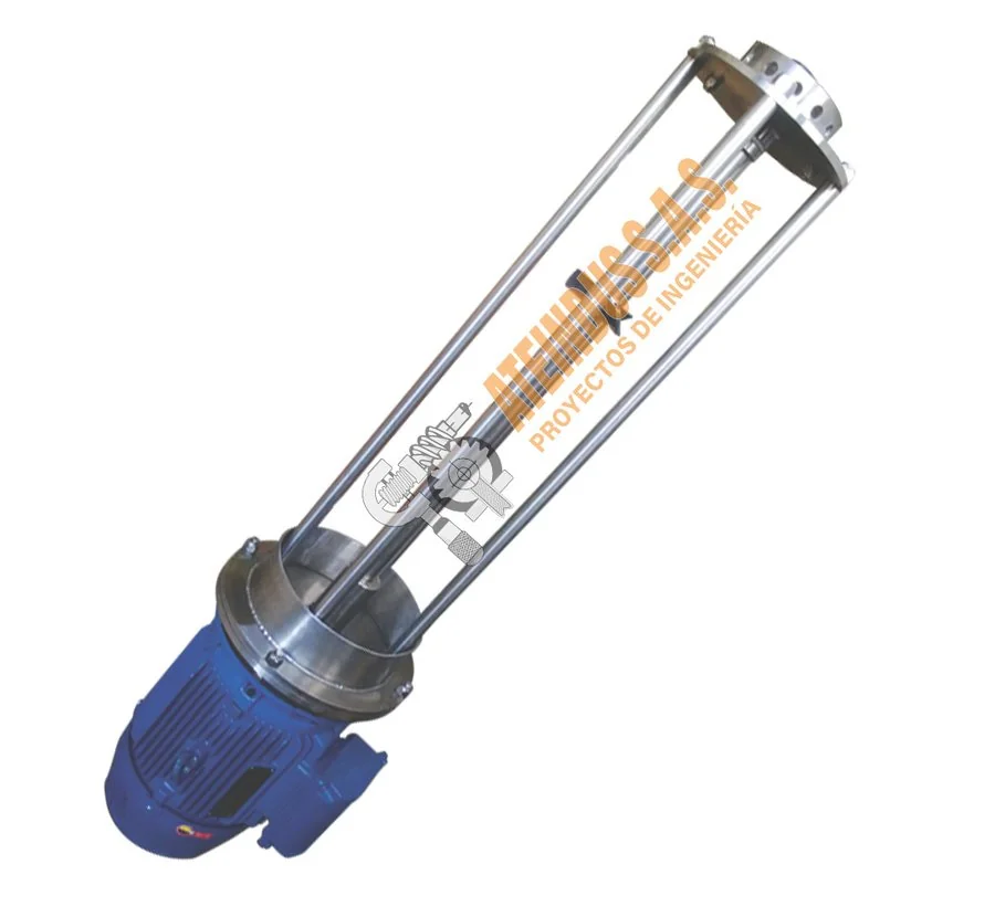 Turbo agitador y dispersor para líquidos tipo Silverson